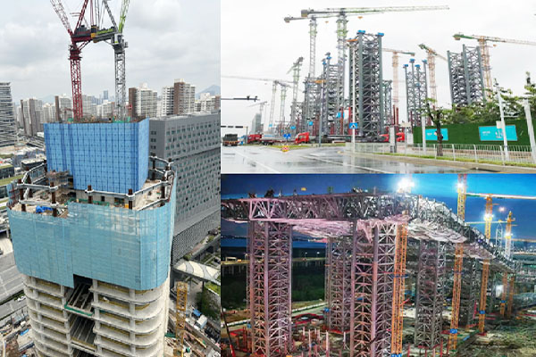 How does a green building balance the need for natural ventilation and the wind pressure safety of high-rise buildings?